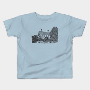 Hand Drawn Country House Kids T-Shirt